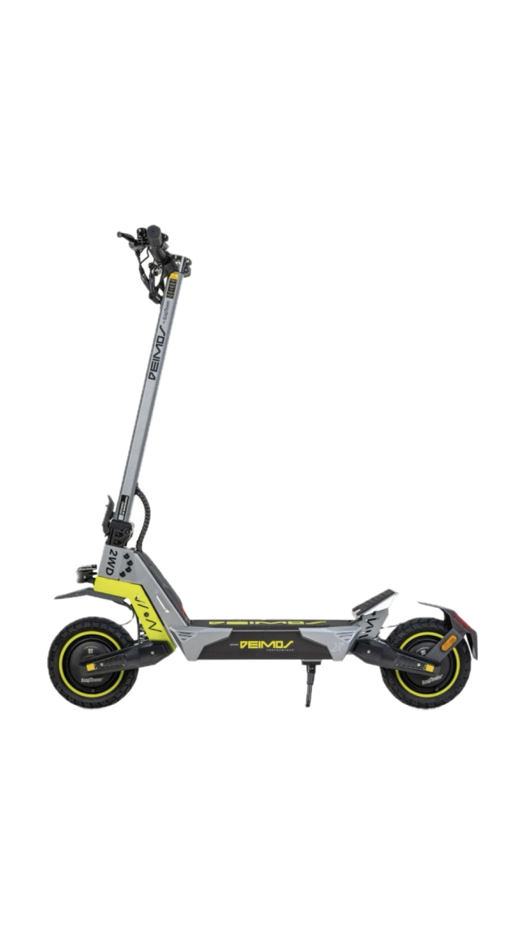 Patinete Eléctrico Ecoxtrem Deimos Dual - GRIS Y AMARILLO - Mi tienda